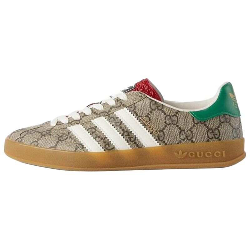 GUCCI Adidas GUCCI X Women's Gazelle 'Beige GG Monogram'