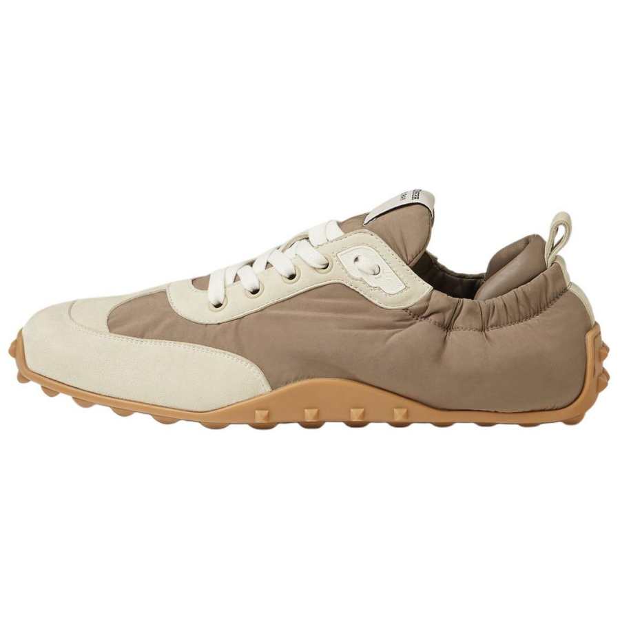 HERMES In Leather Low top Casual Shoes Men's Brown