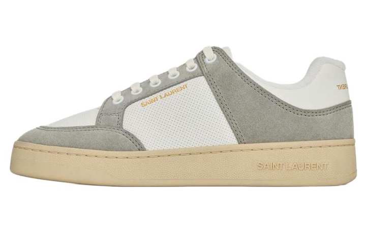SAINT LAURENT SAINT LAURENT Panelled Lace-up Sneakers