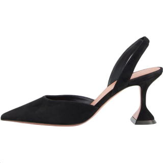 AMINA MUADDI 70mm The Holli Slingback Pumps