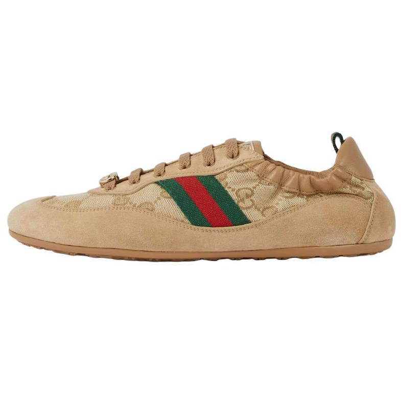 Gucci Wmns Shift Sneaker 'Sundial Green Red' Women's