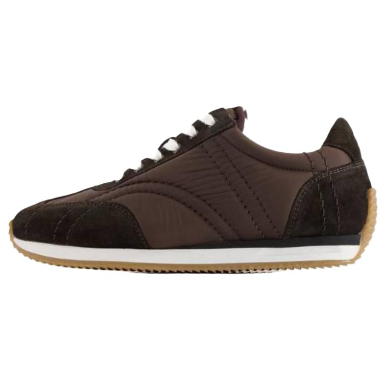 TOTEME Suede Low top Casual Shoes Women's Brown