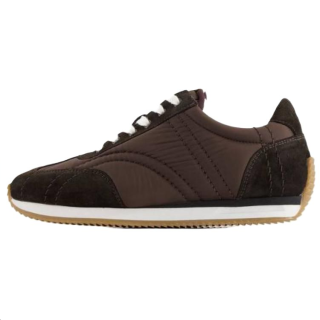 TOTEME Suede Low top Casual Shoes Women's Brown