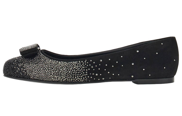 FERRAGAMO Vara Bow Ballerina Shoes