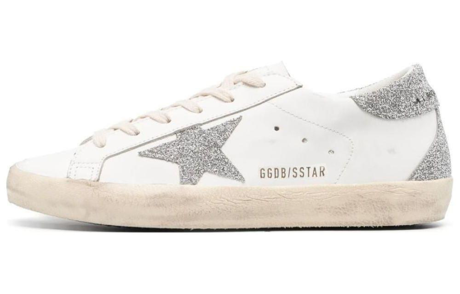 Golden Goose Superstar Glitter-embellished Sneakers