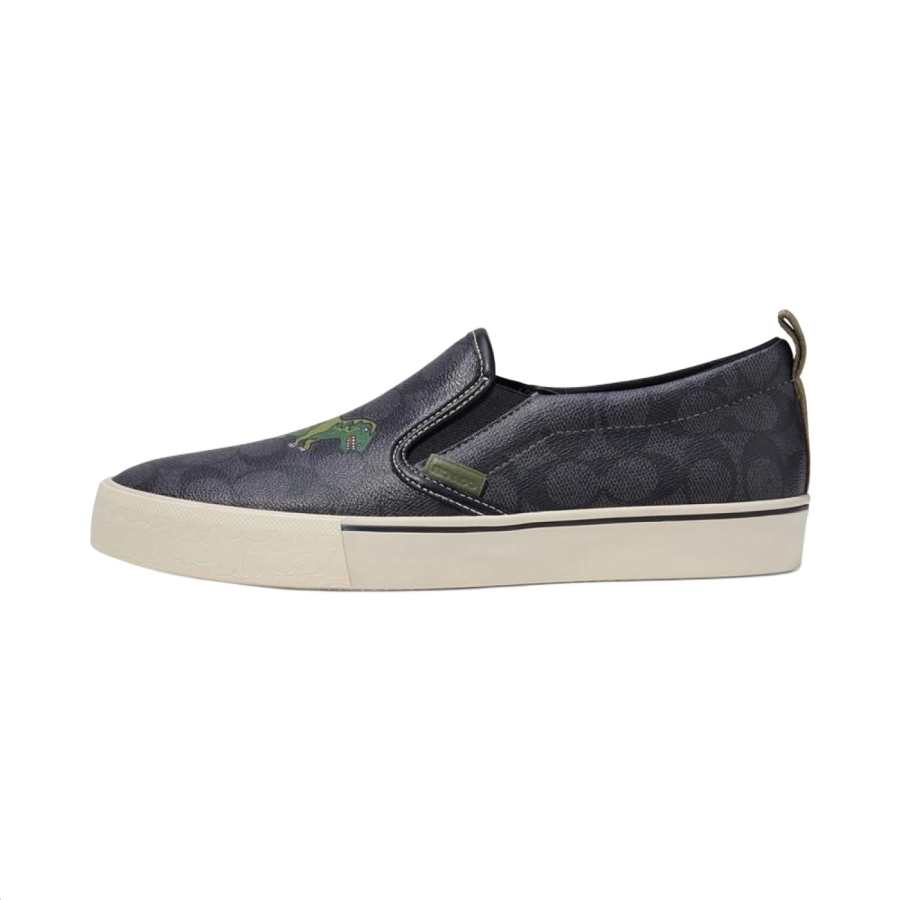 COACH COACH Stylish Skateboarding Shoes Men's Black