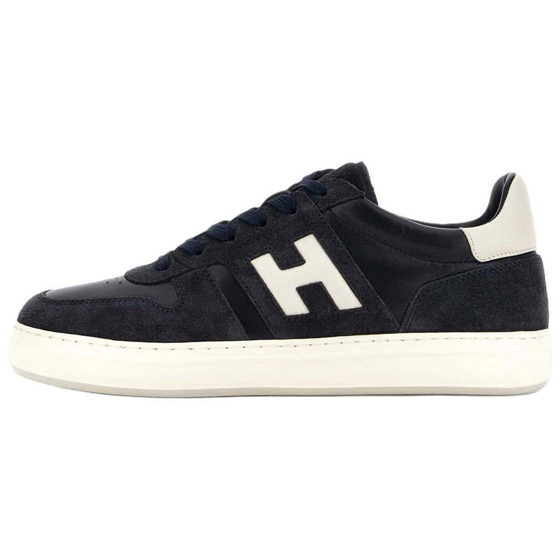 HOGAN Hogan H-TV suede logo sneakers
