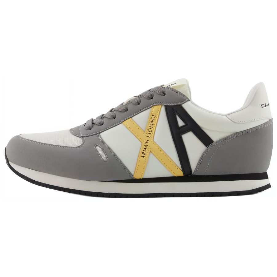 ARMANI EXCHANGE ARMANI EXCHANGEAE Low top Casual Shoes Men's White Gray