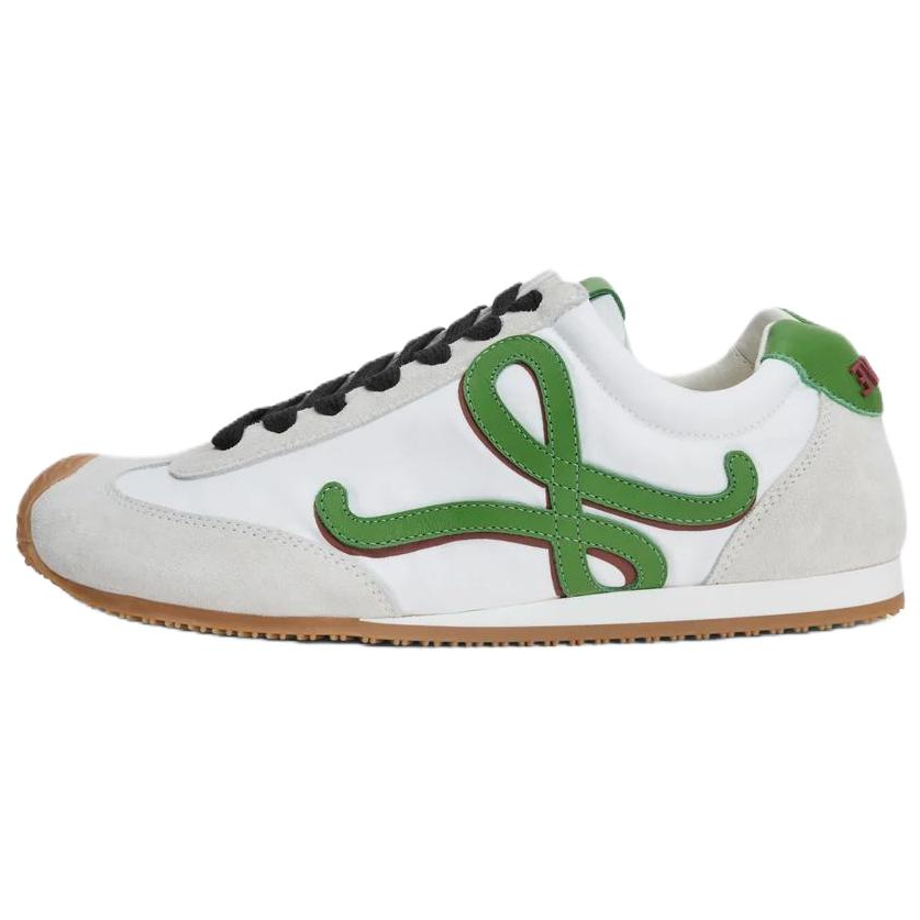 LOEWE X LOUIS WAIN Collaboration Ballet Runner 2.0 Low top Casual Shoes 2cm Men's White