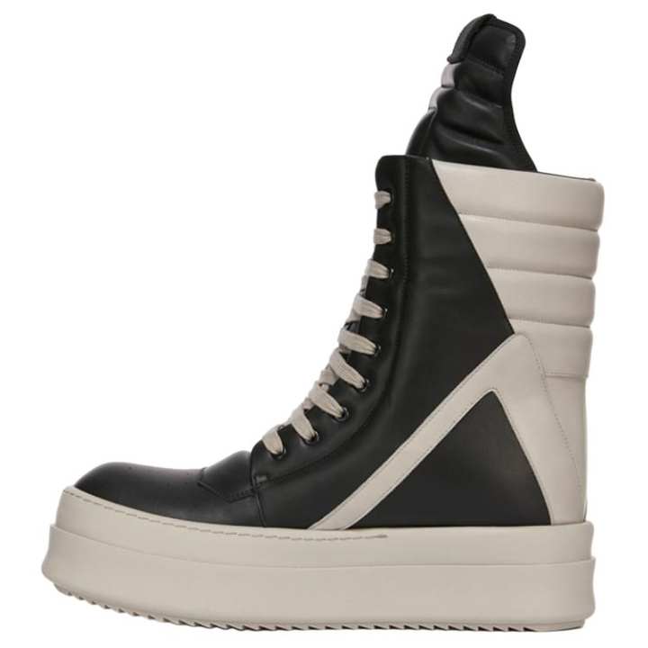 RICK OWENS RICK OWENS Mega Geobaskets Lace-Up Sneakers