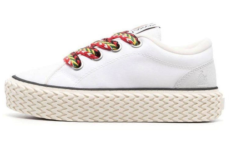 Lanvin Lanvin Low Top Vulcanized Sneaker White