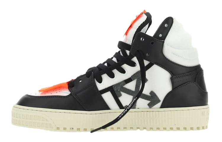 OFF-WHITE OFF WHITE Off Court 3.0 Leather Canvas Black White