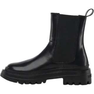 LOVE MOSCHINO Elastic panel Lug Sole Boots Women's