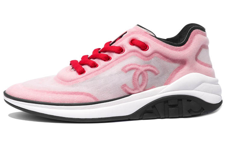 Chanel Wmns Chanel Sneaker 'White Pink' Women's