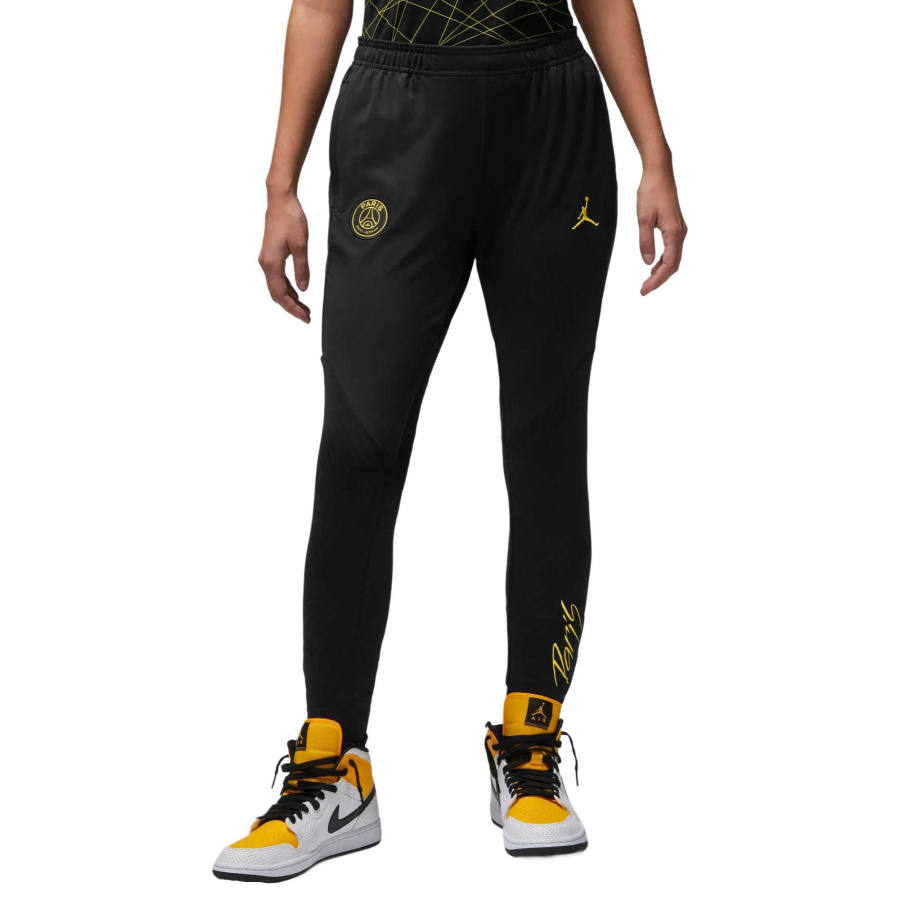 Jordan Jordan Soccer Bottoms Women's Black/Black/Tour Yellow Moderate