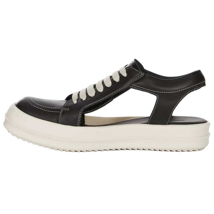 RICK OWENS RICK OWENS/RO SS25 Hollywood Cow Leather Casual Shoes Women's Black