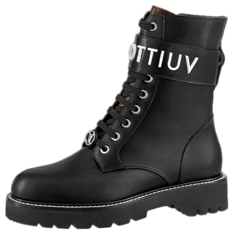 LOUIS VUITTON LOUIS VUITTON Territory Ankle Boots Women's Black