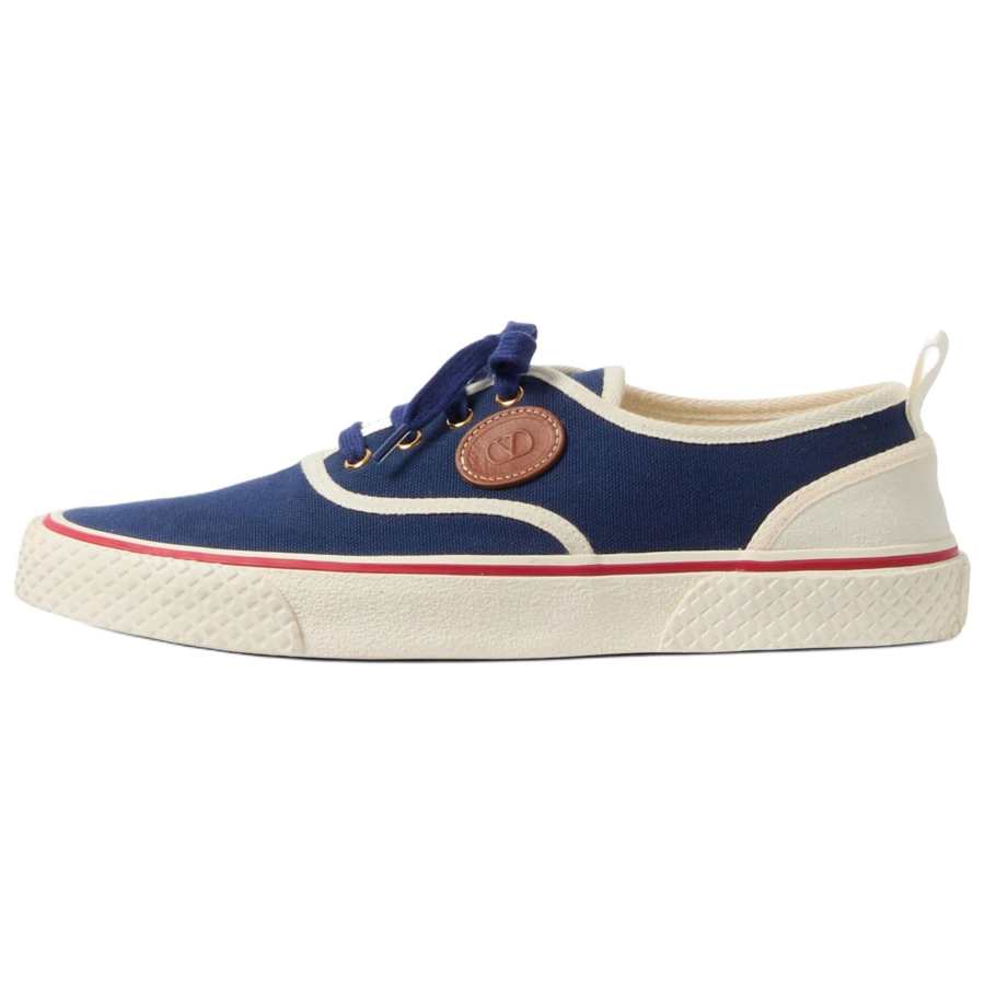 Valentino VLogo Low top Skateboard Shoes Men's Blue