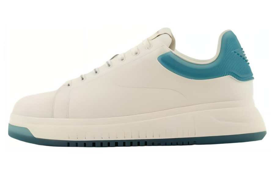 EMPORIO ARMANI Low top Skateboard Shoes Men's White