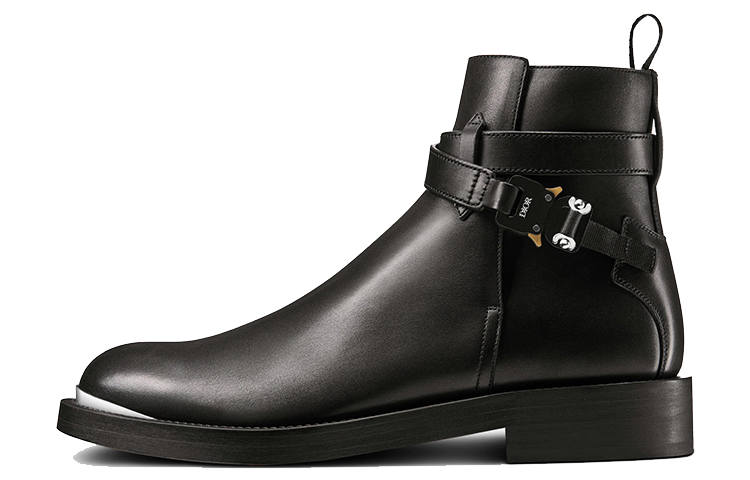 DIOR DIOR Evidence Ankle Boot Black Smooth Calfskin