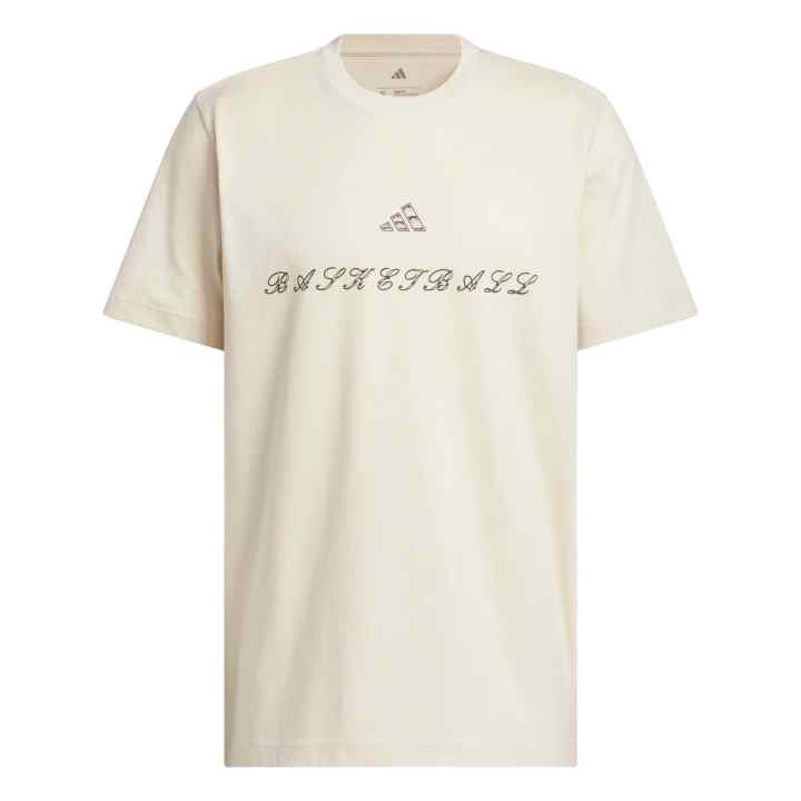 Adidas Adidas T Shirts Men's Crystal Linen Crew Neck Moderate