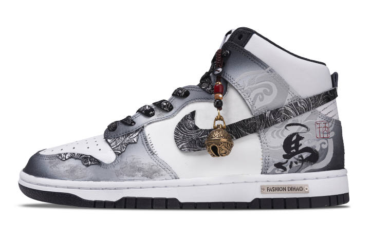 Nike Nike Dunk Mystic Bell Ink High top Skateboard Shoes Men's
