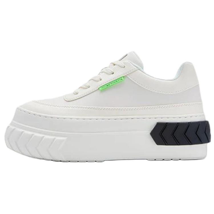 Both Both Tyres Platform Low top Skateboard Shoes 6CM Women's White