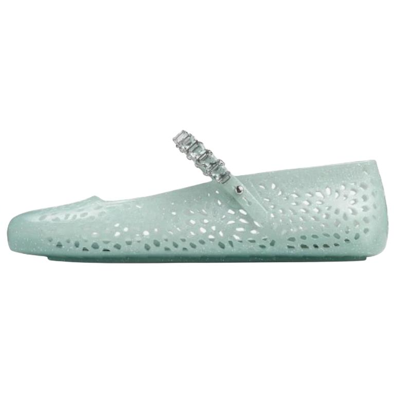 Jimmy Choo The Jelly The Jelly Flat Mary Jane Shoes Women's Light Teal