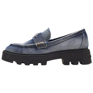MARC JACOBS Frankie Loafers 4.5cm Women's Blue