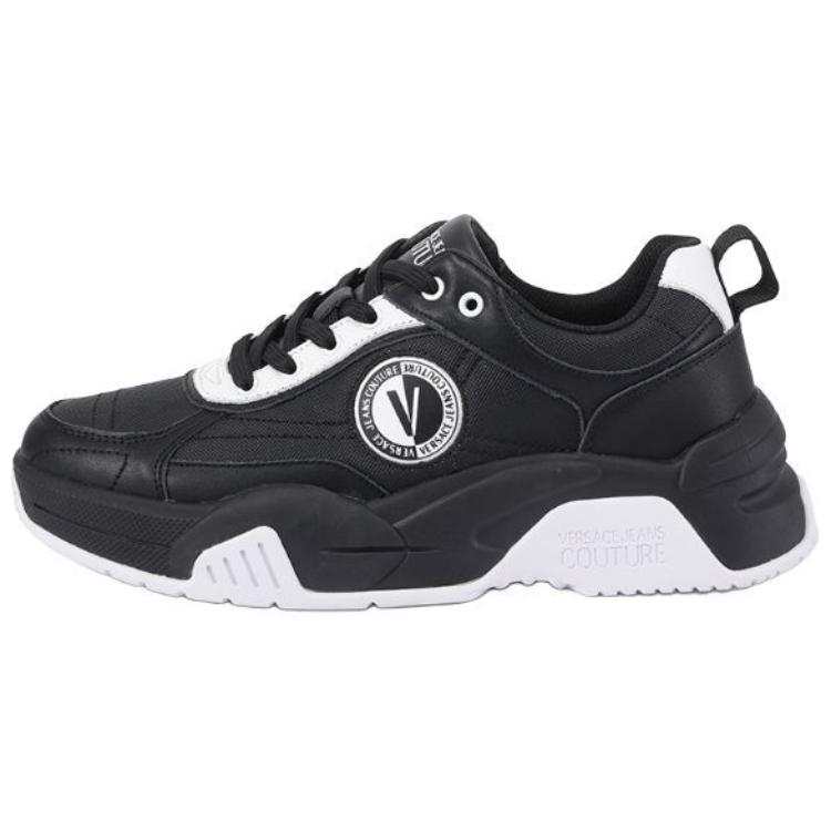 VERSACE JEANS COUTURE Low top Casual Shoes Men's Black