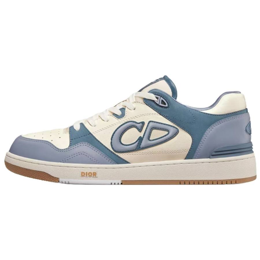 DIOR B57 Suede Low top Skateboard Shoes Men's Blue