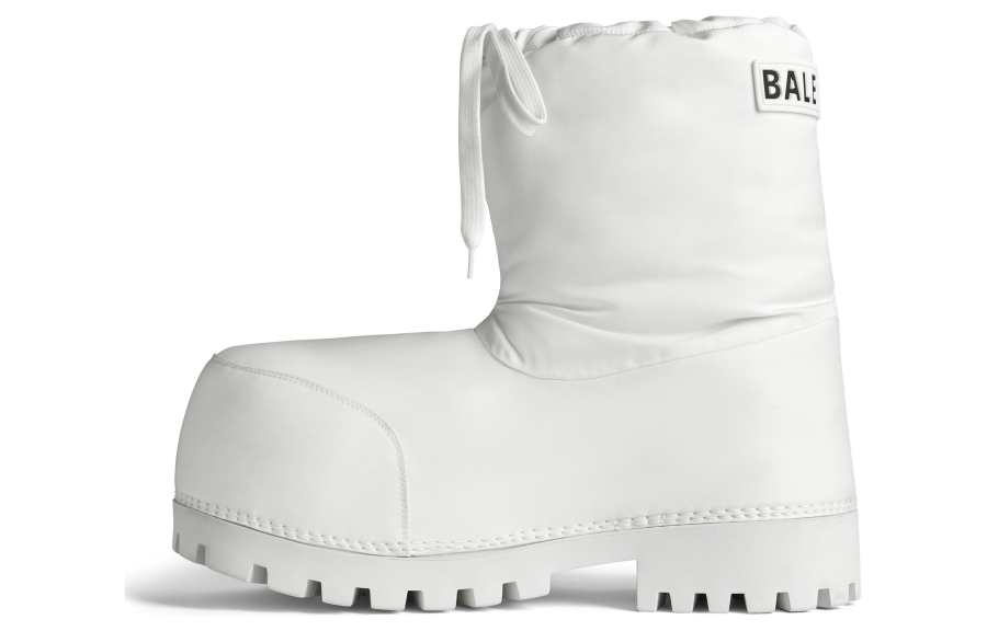 Balenciaga Alaska Low Boots 'White' Women's