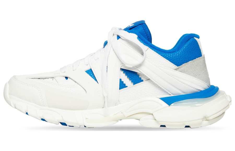 Balenciaga Adidas Originals X Balenciaga 23FW Track Forum Sneakers 'Grey Royal Blue' Women's