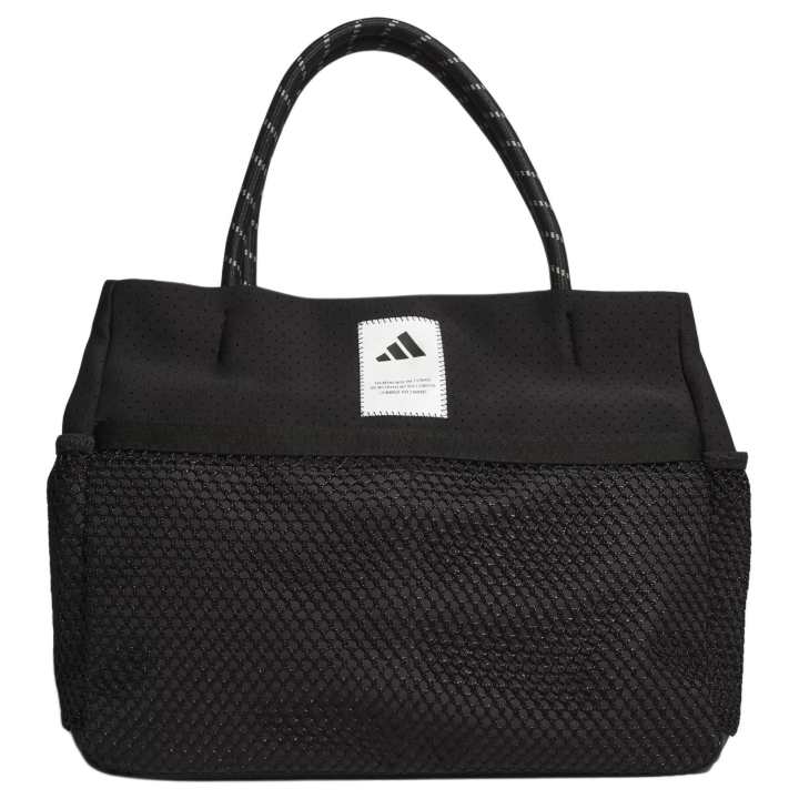 Adidas Adidas Polyester Tote Bag, Shopping Bag, Handbag Unisex Black