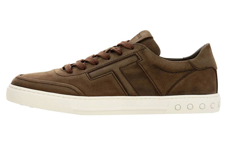 TOD'S Stylish Skateboarding Shoes Men's Brown