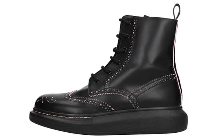 Alexander McQueen Hybrid Ankle Boots 'Core Black' Women's