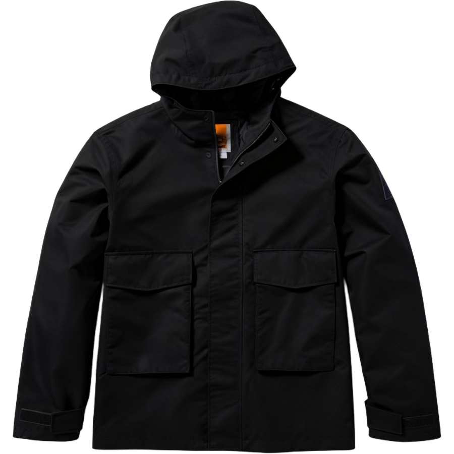 Timberland Jackets Unisex Black Hooded Moderate Other