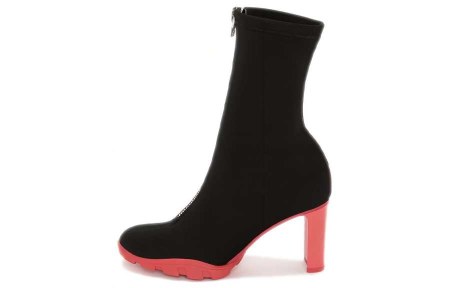 Alexander McQueen Scuba Front Zipped Boots Women's