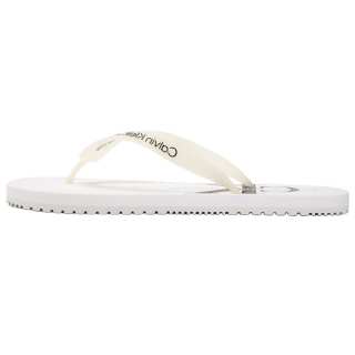 CKJ CALVIN KLEIN JEANS Flip Flops Men's Moon White