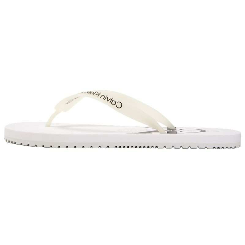 CKJ CALVIN KLEIN JEANS Flip Flops Men's Moon White