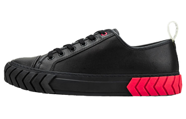 Both Both Skateboard Shoes Women's Low Top Black/Red