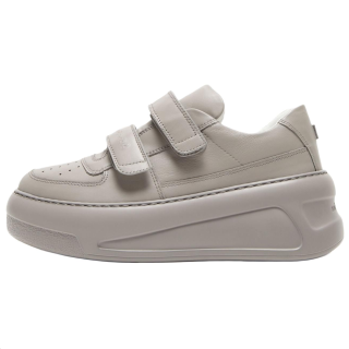 Acne Studios Low top Casual Shoes 4CM Unisex Taupe Gray