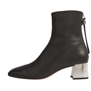 Maje Square toe Leather Boots Women's