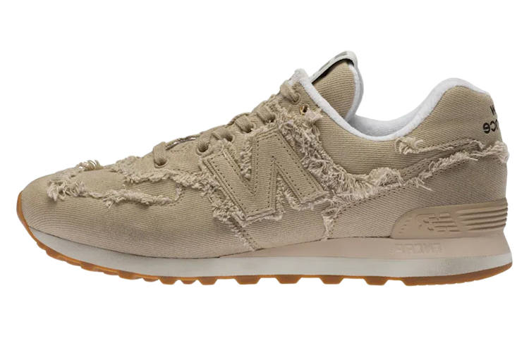 MIU MIU New Balance 574 MIU MIU Denim Colonial Beige Women's