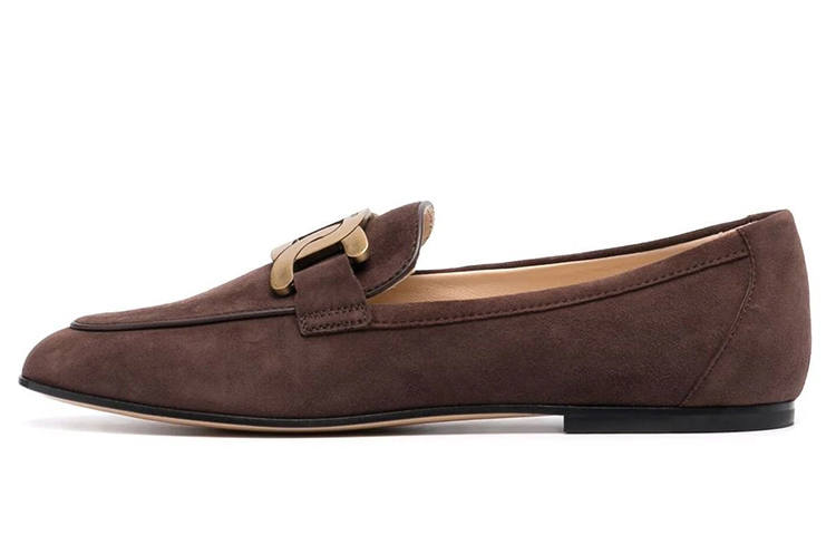 TOD'S Kate Buckle Detail Loafers Women's