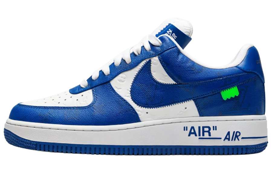 LOUIS VUITTON Nike X LOUIS VUITTON Air Force 1 Low By Virgil Abloh 'Blue White'