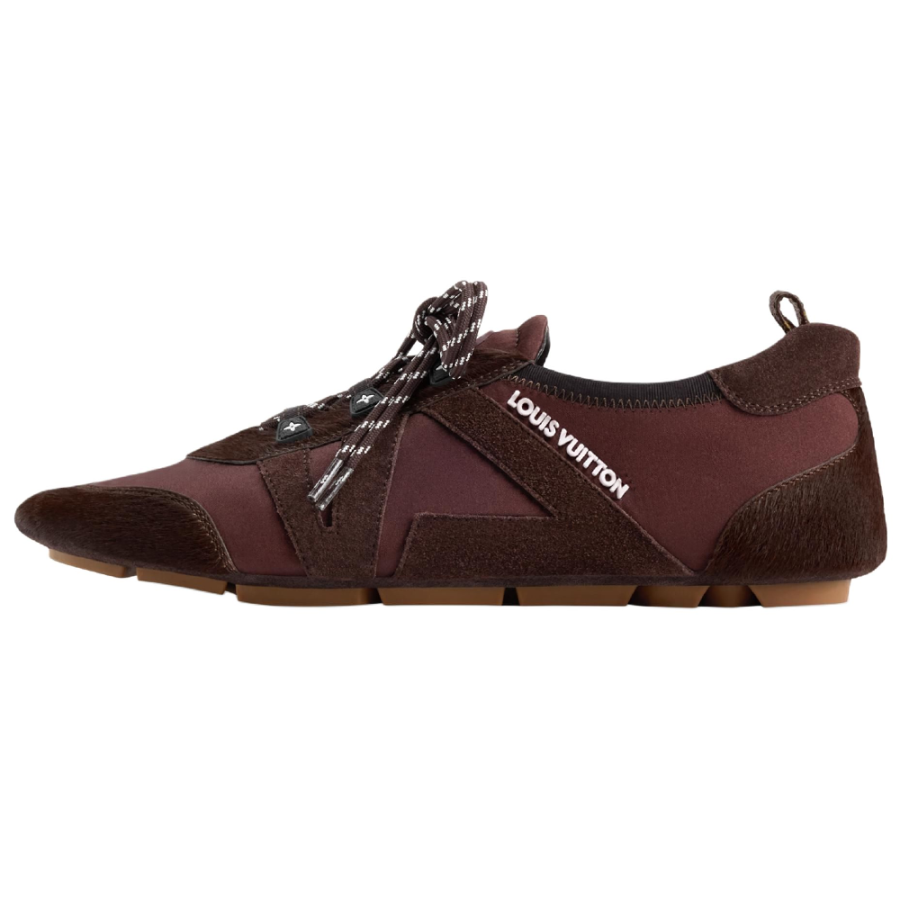 LOUIS VUITTON Sneakerina Low top Casual Shoes Women's Burgundy