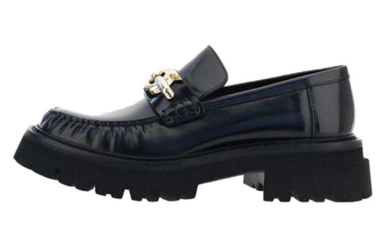 Ferragamo FERRAGAMO Gancini-buckle Leather Loafers