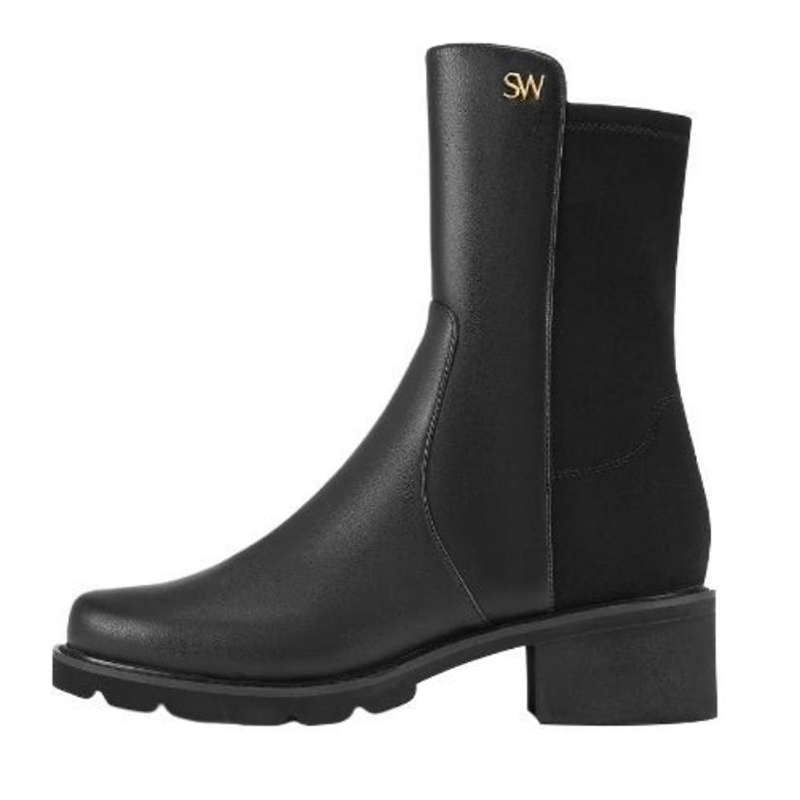 Stuart Weitzman Stuart Weitzman/SW ALINA City Ankle Boots Women's Black