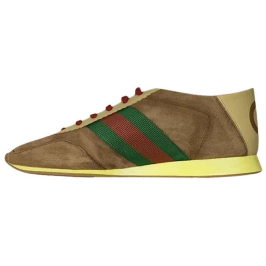 GUCCI Gucci Rocket Suede Low 'Brown'